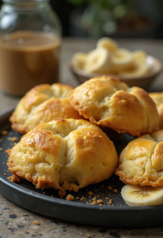 Broa de fubá com banana tálalva, egy finom, banános, kukoricalisztből készült sütemény.