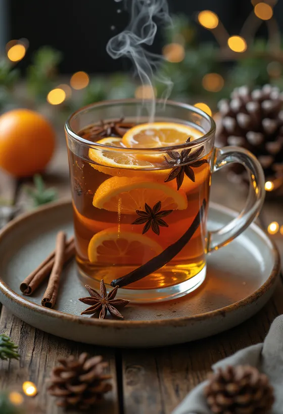 Fűszeres karácsonyi cider bögrében
