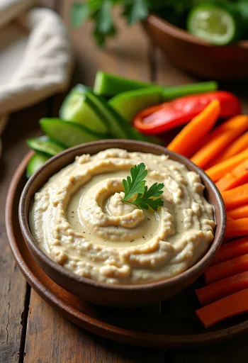Keto majonézes padlizsánkrém tálalva