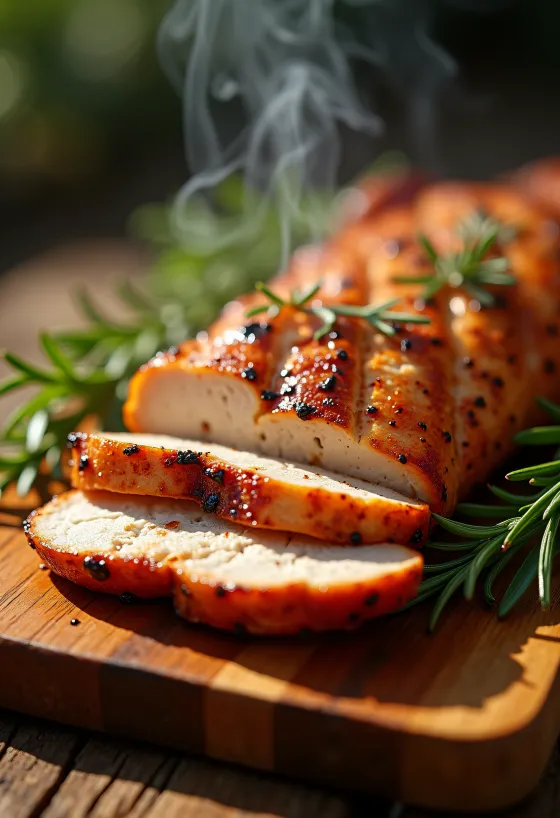 Fűszeres grillezett pulykamell