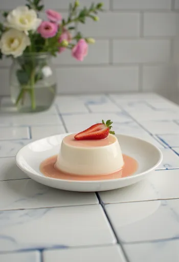 Prosecco panna cotta tálalva