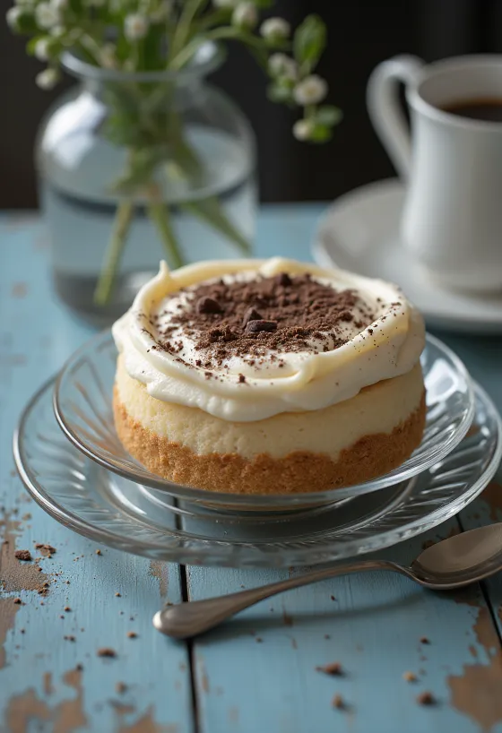 Tejszínes-kávés torta díszítéssel