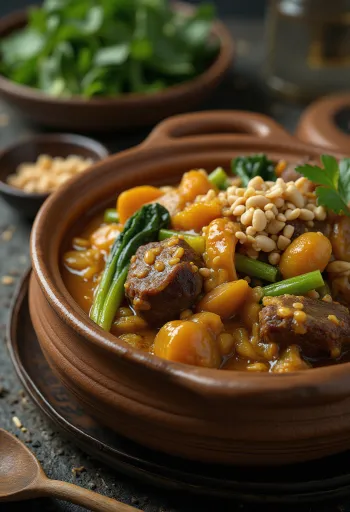 Kare-Kare tálalva