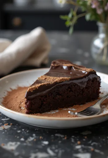 Csokis trüffeltorta selymes csokoládékrémmel
