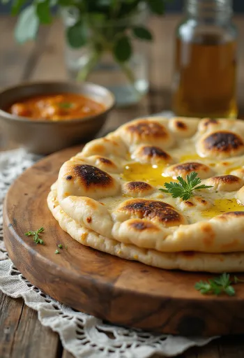 Vegán naan, puha és ínycsiklandó indiai kenyér