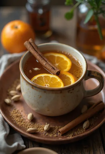 Kardamomos cider bögrében