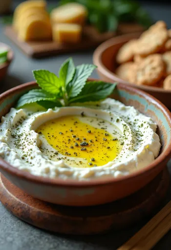 Keto libanoni labneh sajtkrém