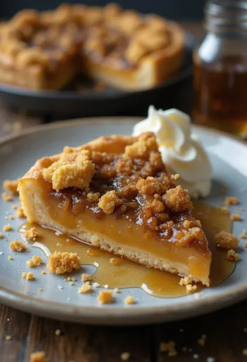 Gluténmentes Treacle tart, szirupos töltelékkel