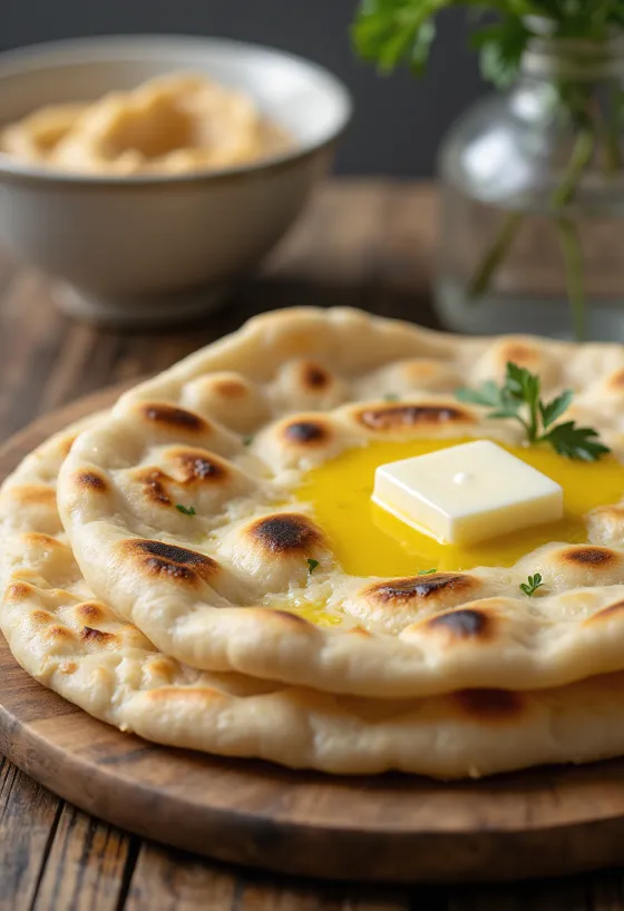 Zablisztes naan, puha és ínycsiklandó indiai kenyér