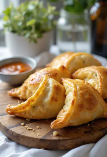Chilenai empanada de verduras tálalva, ropogós tésztával