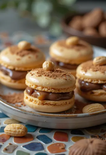 Snickers macaron