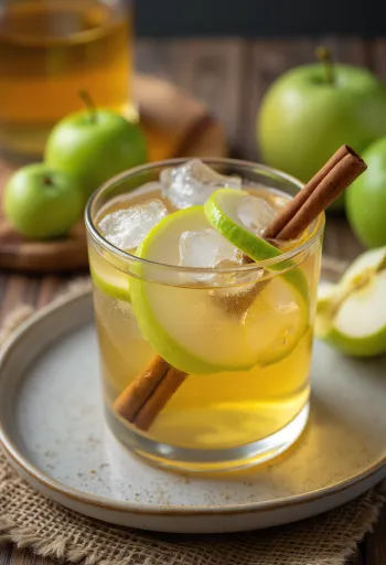 Francia Calvados cider frissen tálalva