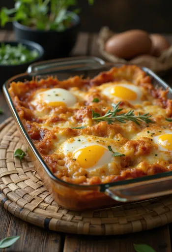 Parmigiana panírozott padlizsánnal, paradicsomszósszal és sajtokkal