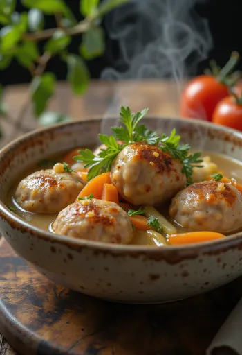 Albóndigas tálalva