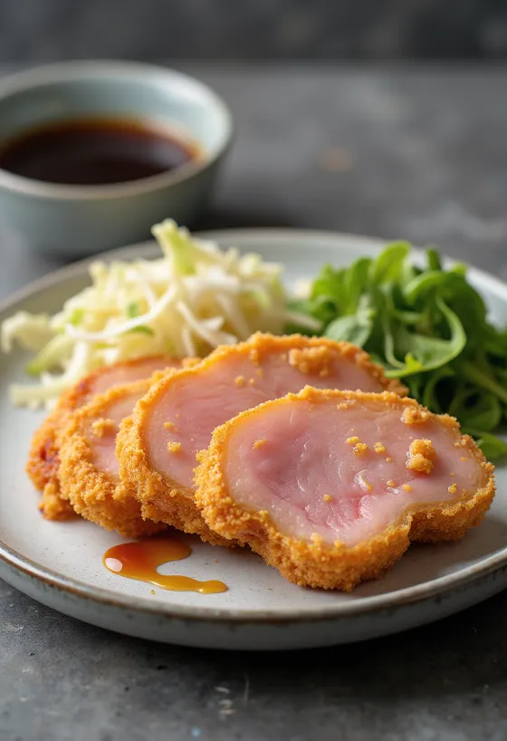 Katsu Ham, ropogós panírozott sonkás szeletek tonkatsu szósszal