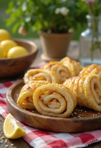 Patra sült változatban, ínycsiklandó csirke tekercsek aranybarnára sülve