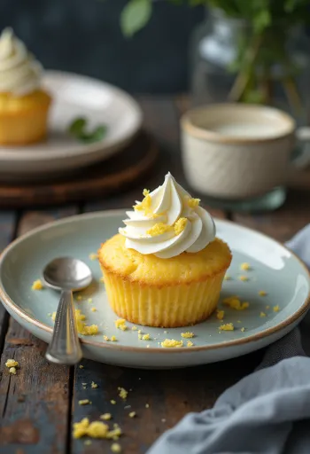 Túrós cupcake mascarpone krémmel