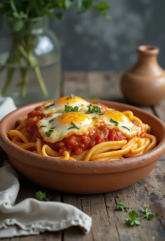 Parmigiana vegán változatban sült padlizsánnal, növényi sajttal és paradicsomszósszal rétegezve