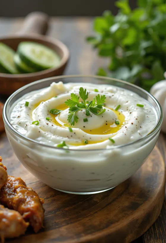 Uborkás-mentás raita, görög joghurttal és friss mentával