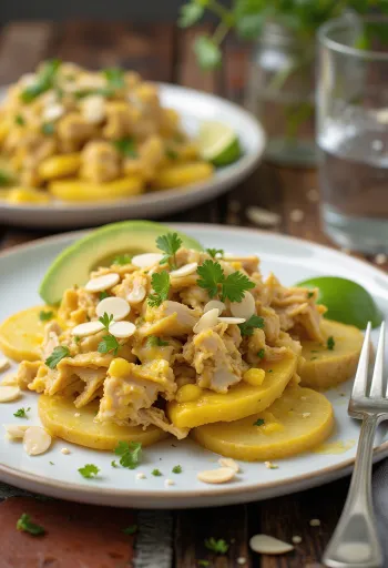 Ají de Gallina avokádóval