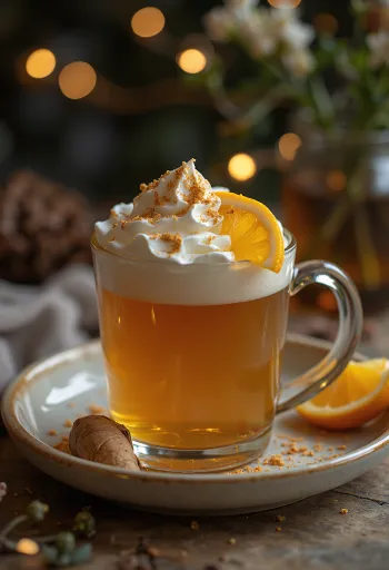 Fűszeres meleg cider pohárban tálalva