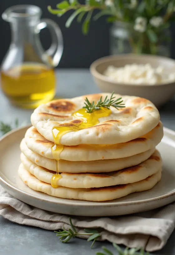 Friss, puha gluténmentes pita
