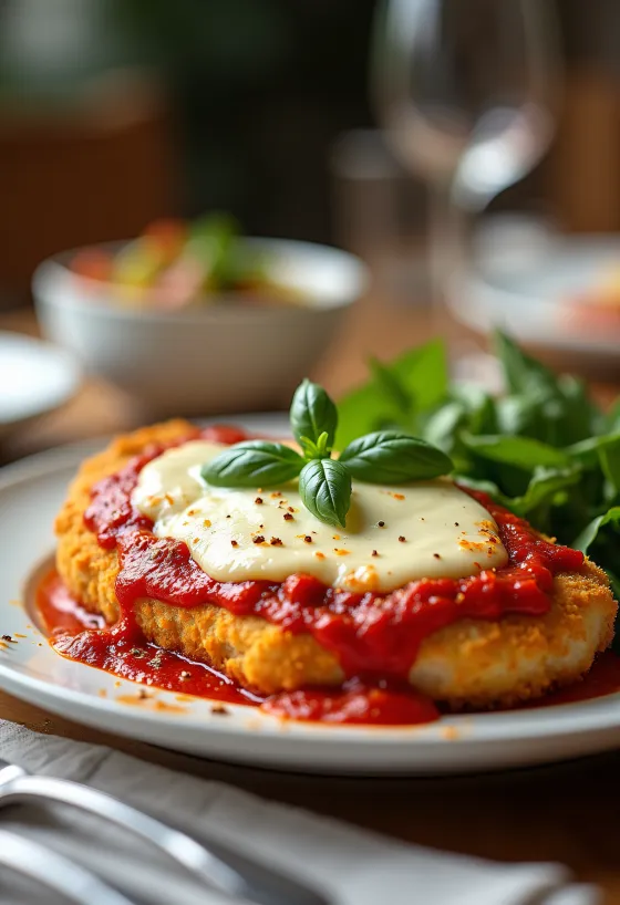Keto csirke parmigiana