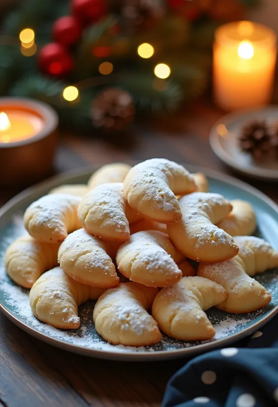 Keto vaníliás kifli