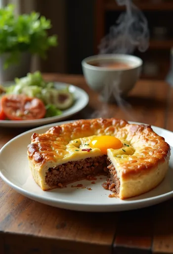 Keto húsos pite