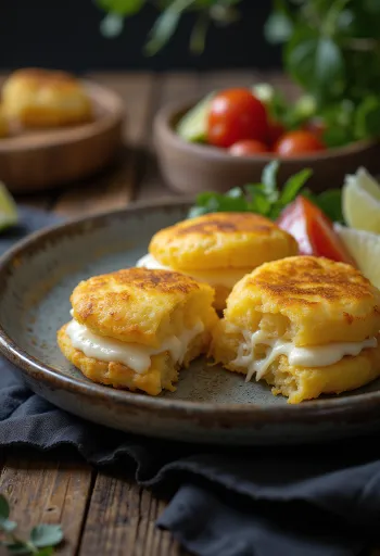 Autentikus venezuelai és kolumbiai arepa