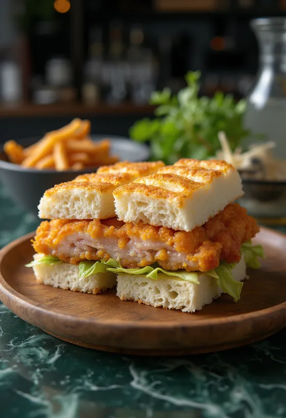 Katsu Sando, ropogós panírozott sertésborda japán tonkatsu szósszal tejkenyérben