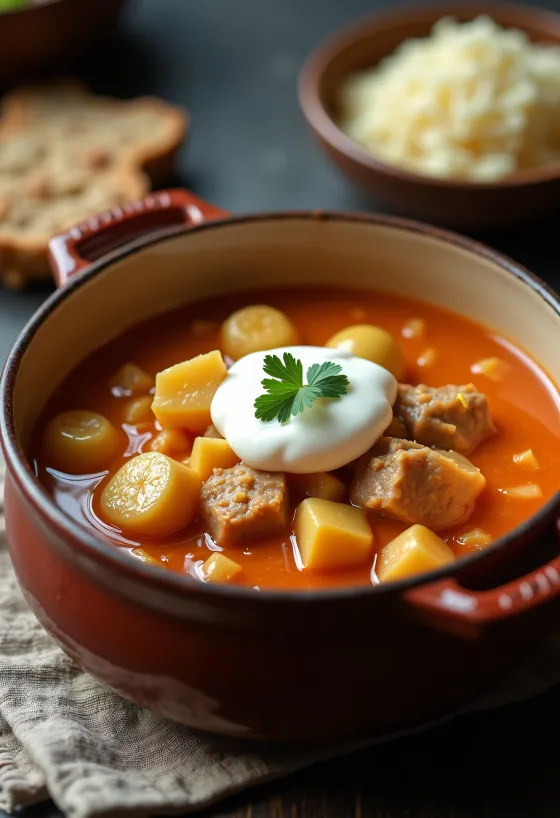 Keto székelykáposzta tálalva