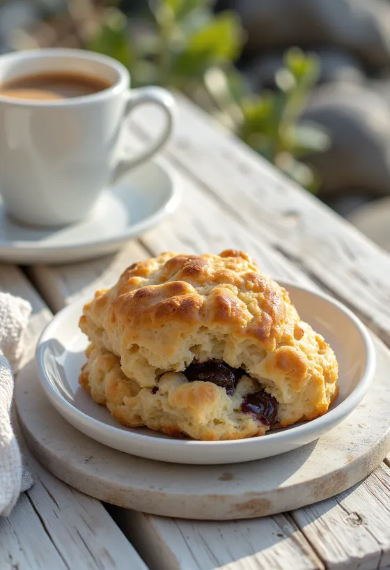 Mogyorókrémes scone