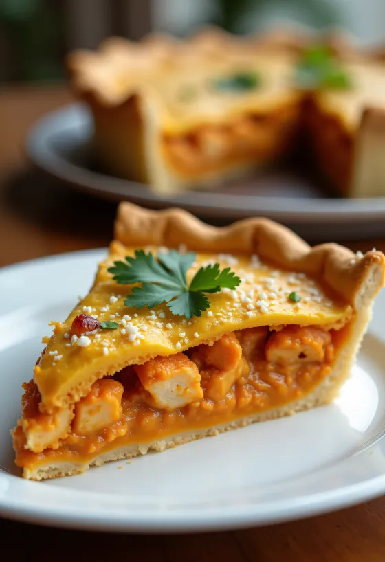 Keto csirke tikka pite szelet