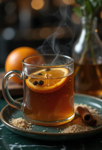 Szegfűszeges cider bögrében