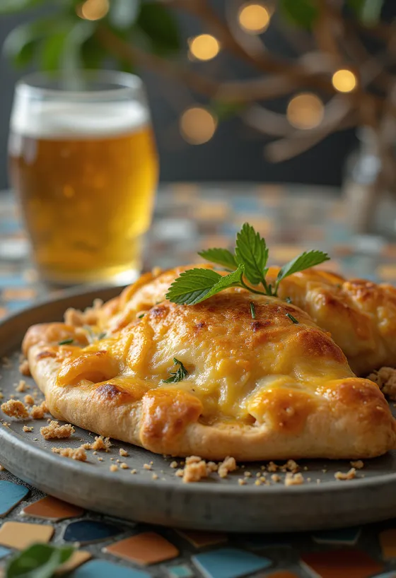 Frissen sült Narancsos-Csirkés Calzone