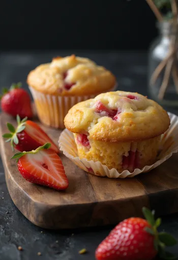 Epres Cupcake tálalva