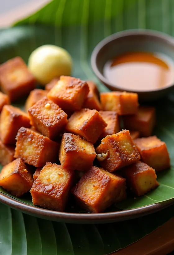 Lechon Kawali szeletek