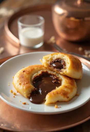 Nutella Hotteok frissen tálalva