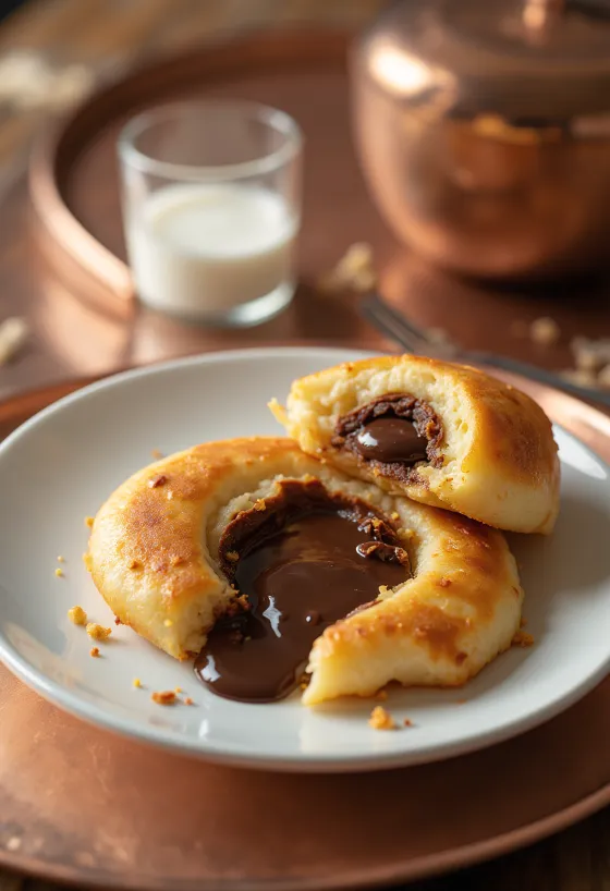 Nutella Hotteok frissen tálalva