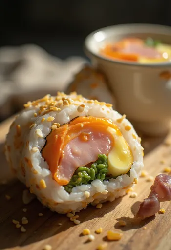 Woo Young Woo gimbap koreai étel zöldségekkel és tonhallal