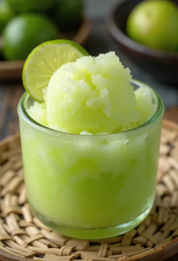 Daiquiri Ice jégkása tálalva