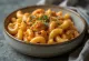 BBQ mac & cheese tálalva