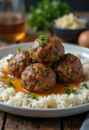 Frikadeller petrezselyemmel, ropogós és ínycsiklandó húsgolyók