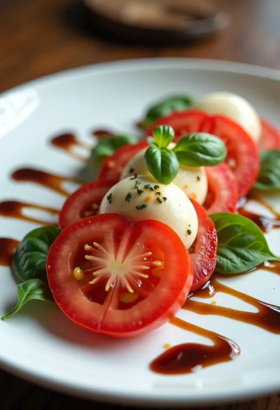 Keto caprese saláta