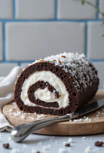 Kókusztekercs házi recept alapján