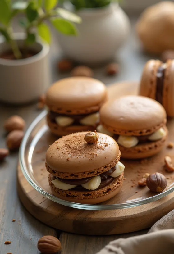 Nutellás macaron