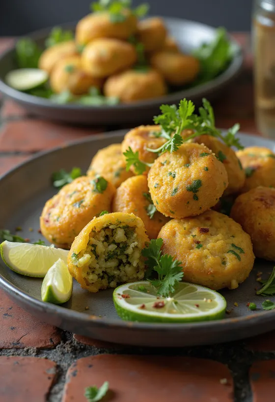 Coxinha falafellel, ropogós falafellel töltött brazil étel