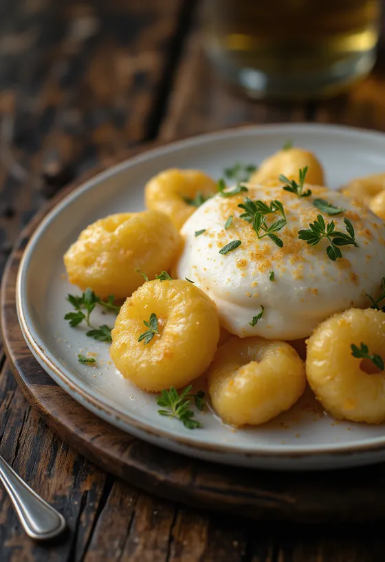 Borhabos gnocchi tálalva