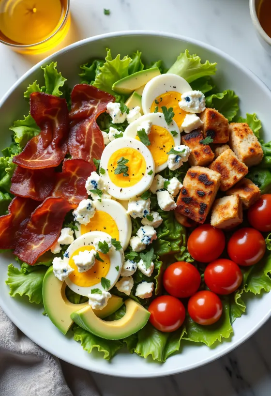 Keto cobb saláta